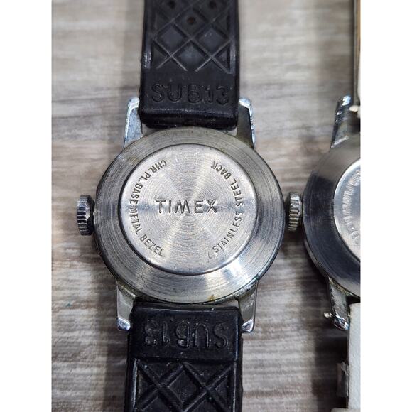 Lot Of 5 Timex Ladies Watches, - All Mechanical Wind - All RUNNING